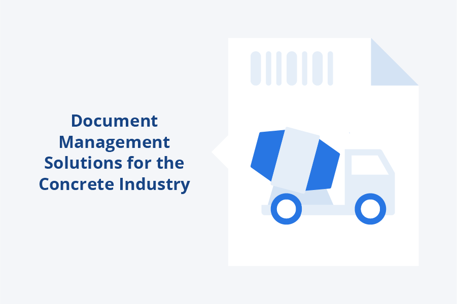 Document Management Solutions for the Concrete Industry