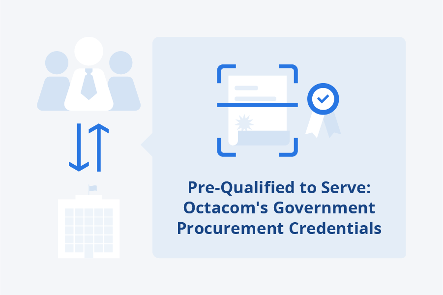 Octacom's Government Procurement Credentials