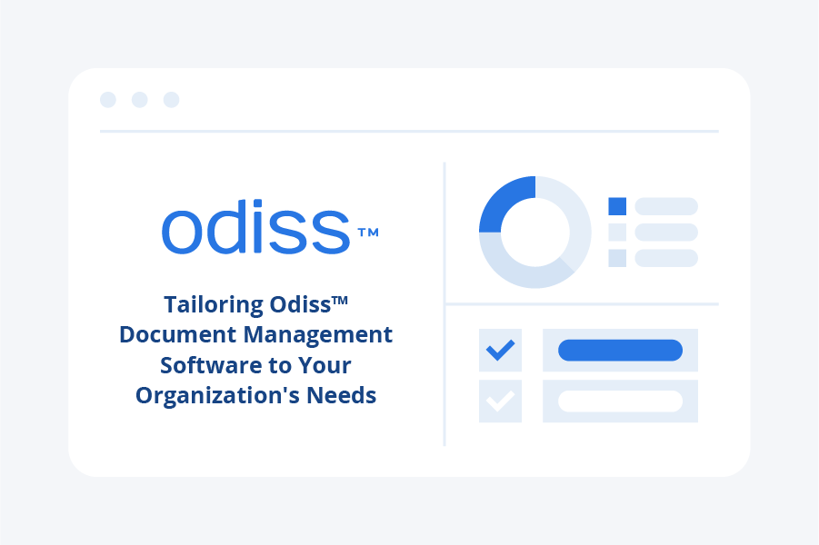 Tailoring Odiss Document Management Software to Your Organization's Needs
